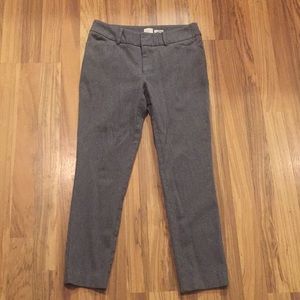 A New Day gray stretch crop ankle dress pant 2